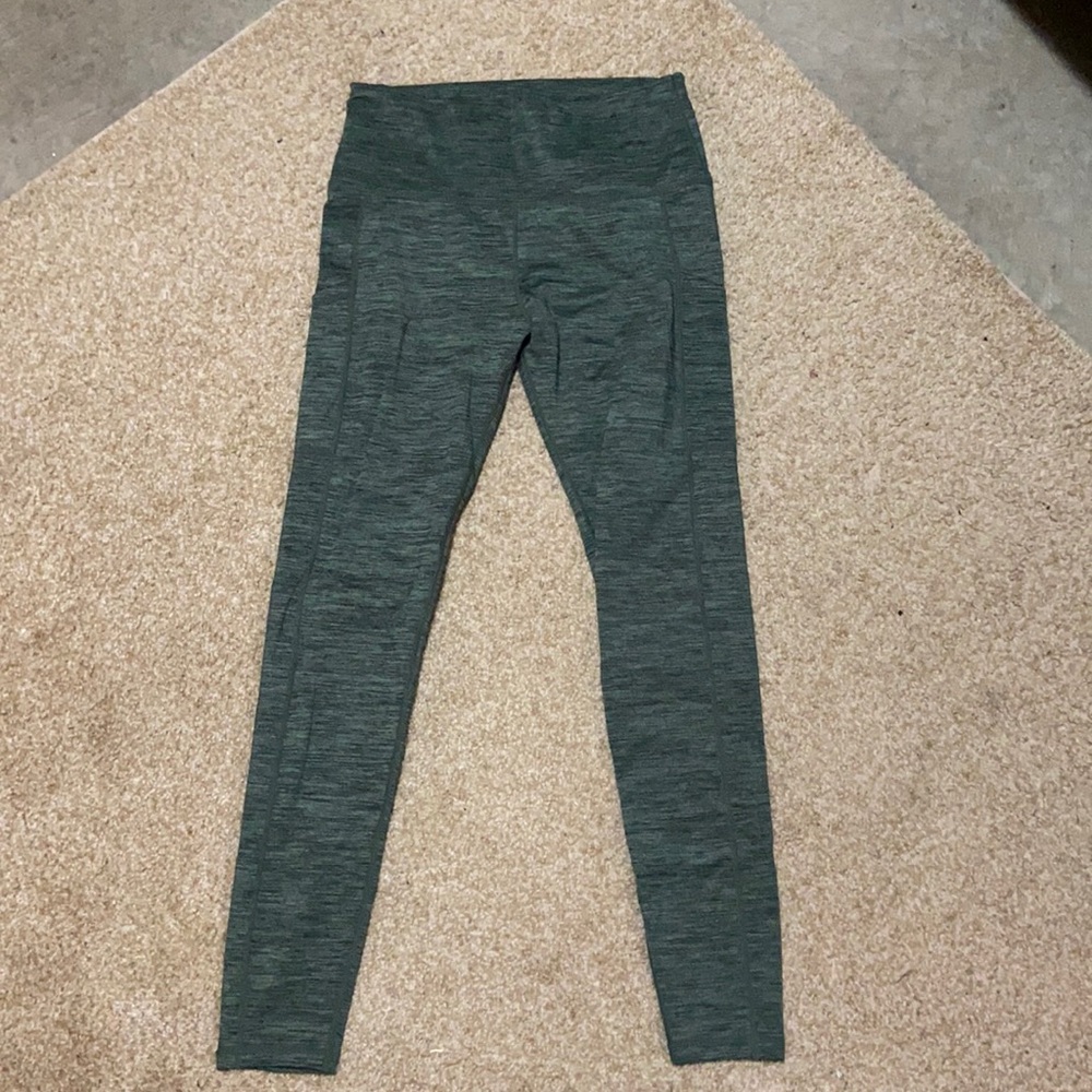 Fleece lined legging with side pockets